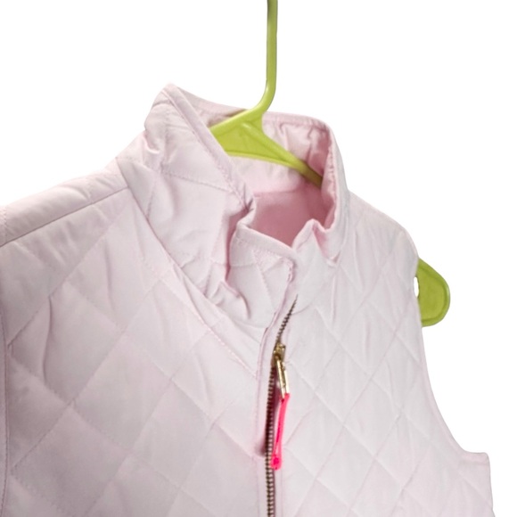 J. Crew Crewcuts Vest 8 Pink Quilted - Picture 3 of 8